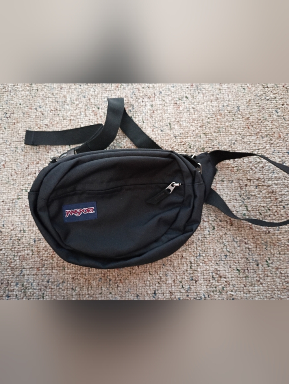 Jansport Black Compact Sling Belt Bag